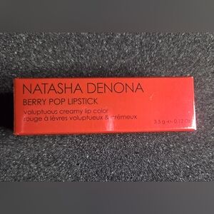 Natasha Denona Berry Pop Lipstick - Bold Red Brand NEW